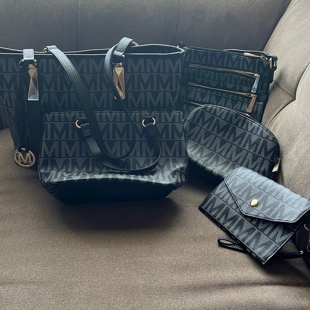 Black Mkf Bag Collection (Practically New) - image 1
